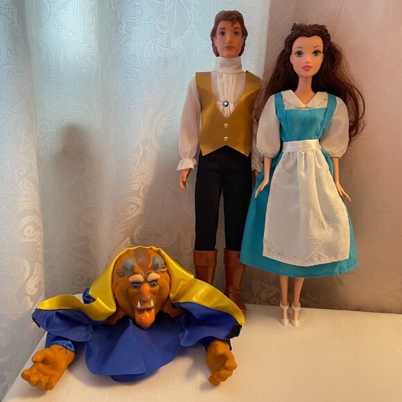 Mattel Disney Transforming Beauty And The Beast Set 2014 - Picture 6 of 10